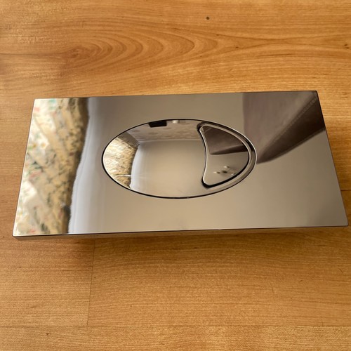 Large dual flush - flush, plate