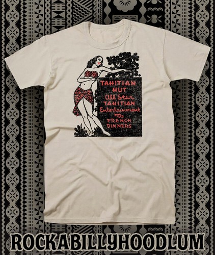 Retro tiki art tee - retro,