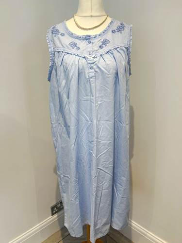 Ladies blue cotton - m&s,