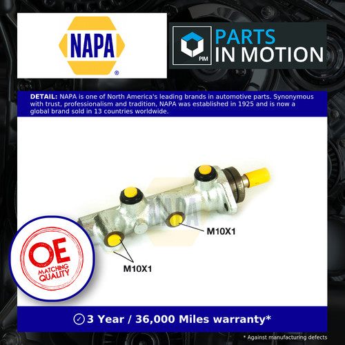 Brake master cylinder fits - cylinder,