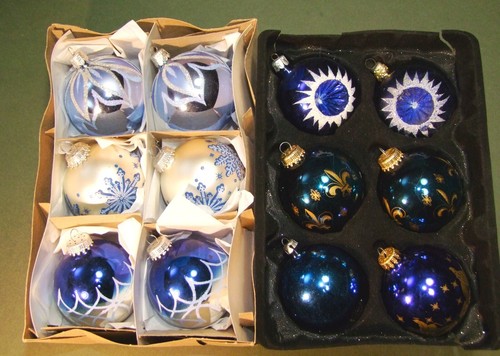 Assorted vintage decorated - 12, assorted/vintage