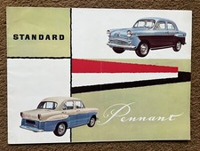 Standard Pennant Brochure Genuine Workshop Manual Tourer Saloon