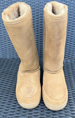Ladies bearpaw real sheepskin - real,