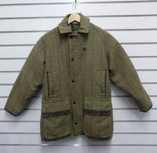 Beaver Country Shooting Jacket Wool Green Tweed 50" Chest (Bec)