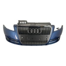 Audi A4 (b7) 2004-2008 Front Bumper With Grills Mauritius Blue  8E0807105  GRU