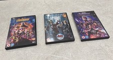 3 Avengers DVDs:  Avengers