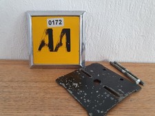 Vintage, AA Grill Badge Yellow