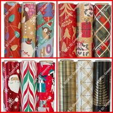 ✅ Kirkland Trio Roll Packs Reversible Double Sided Christmas Gift Wrapping Paper