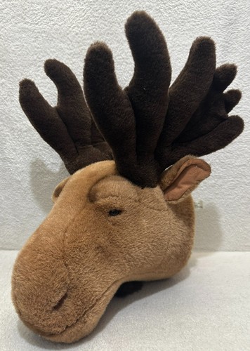 Bibib moose head plush - , wall