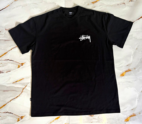Stussy dice tee - (black), 🎲