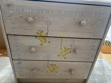 Baby/Toddler Slim Chest of Drawers Collection Only SW19