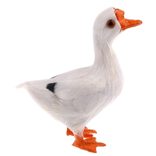 Realistic standing goose - realistic,