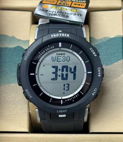 Casio pro trek prg - trek, prg-30-1jf