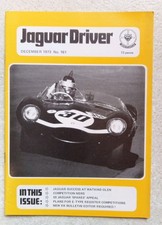 Jaguar Driver Magazine - December 1973 - No.161.