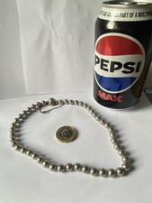 Vintage Majorica Peacock Grey