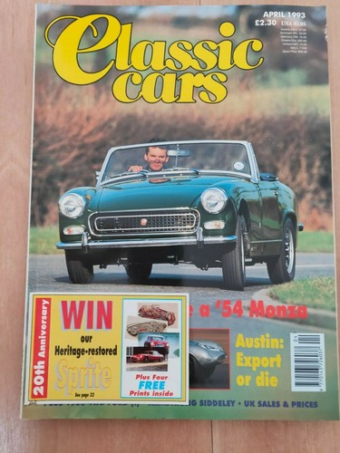 Classic cars magazine - classic, april