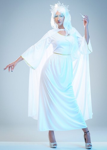 Adult womens white snow queen - adult,