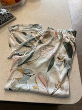 Ladies Floral Pyjamas Bottoms Size L
