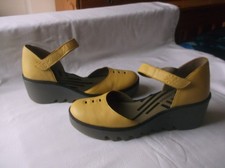 Ladies FLY London Yellow