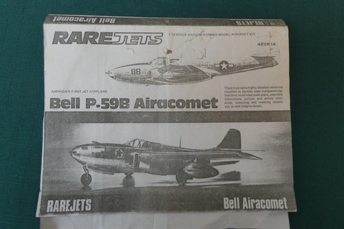 Rarejets bell 59b airacomet - bell, p-59b