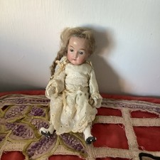 Heubach Koppelsdorf Doll Small Size Original Clothes Bisque Porcelain Antique