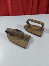 2 Antique French Flat Irons