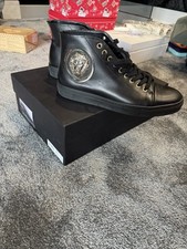 Versace Men's Mid Top Trainers. Defects, bargain price dead stock 