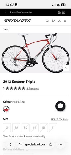 Specialized 2012 secteur - specialized,
