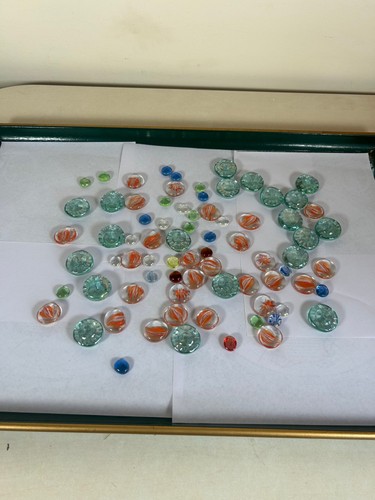 Vintage multicoloured glass - vintage,