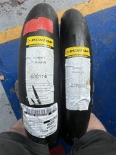 Dunlop Medium Moto 3 slick 90/80/17 115/75/17 Race Track Tyres 125 Gp Gsxr Cbr