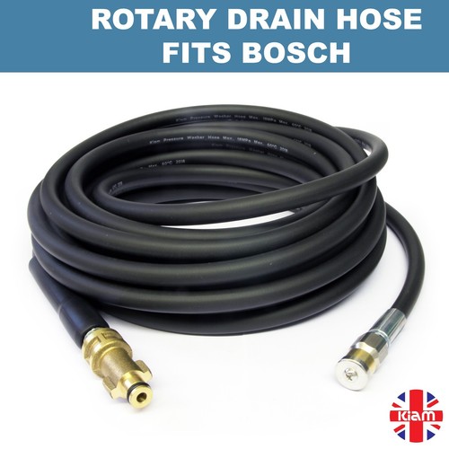 Drain cleaning hose with - drain,
