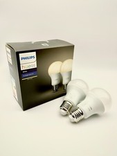 Philips Hue Warm White Smart Control Bulb 2x Pack LED [E27 Screw]