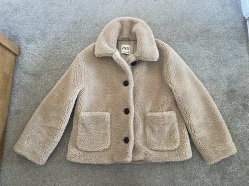 Zara beige teddy bear - bear, fleece