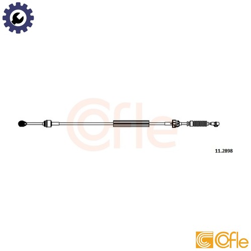 Cable pull manual transmission - cable,