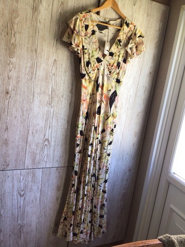 River island yellow floral tea - river,