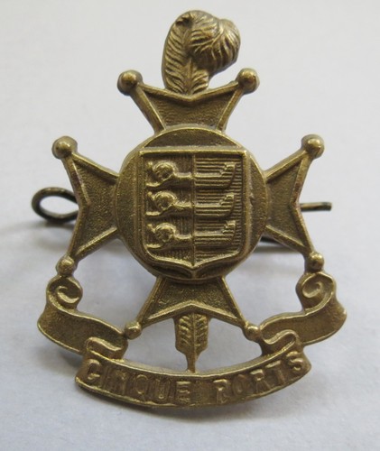Brass badge 5th - badge, (cinque