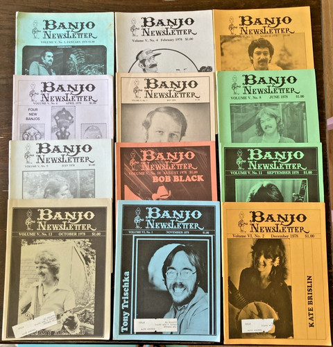The banjo newsletter magazines - newsletter,