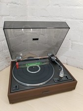 Pioneer PL-12D II Shure M75ED type 2 DAMAGED LID  Turntable Record Player