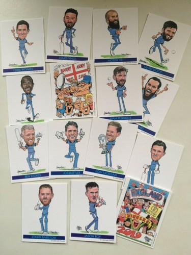 England trade card cricket - england,