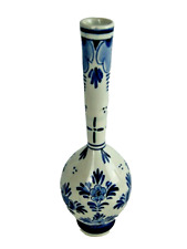 Delft Handpainted Bud Vase