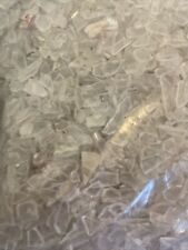 CLEAR PS + PAPER REGRIND Recycled Polystyrene Plastic Granules flakes Raw Shred