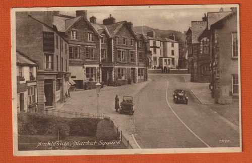 1948 postcard ambleside - postcard,,