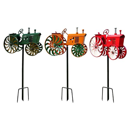 Rotating tractor windmill - rotating,