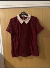 Oasis Red Shirt Size Medium