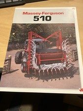 Massey Ferguson 510  drill tractor brochure 30 130