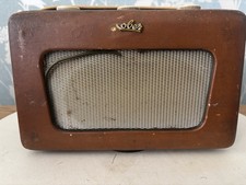 Roberts R300 Vintage Radio Tan Spares Or Repairs Not Working, No Power