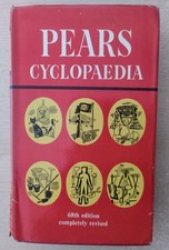 Pears Cyclopaedia 68th Edition