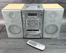 Alba SYS1864CD CD Tape Micro System With Remote Control - Read Description 