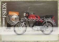 YAMAHA FS1DX 49cc Motorcycle