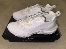 Nike React Vision Shoes Women's Size UK 6.5 White Smoke Grey White Trainers